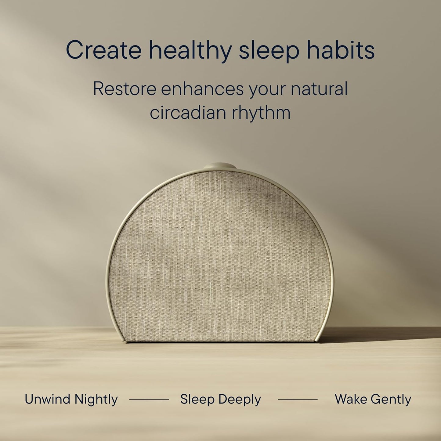 Sunrise Alarm & Sound Machine, Screen-Free Sleep