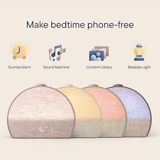 Sunrise Alarm & Sound Machine, Screen-Free Sleep