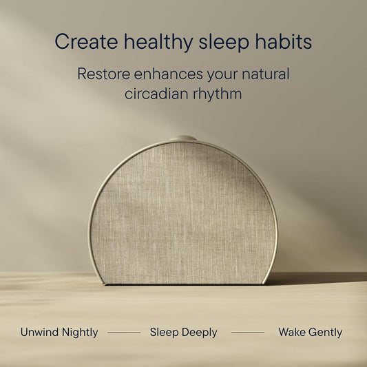 Sunrise Alarm & Sound Machine, Screen-Free Sleep
